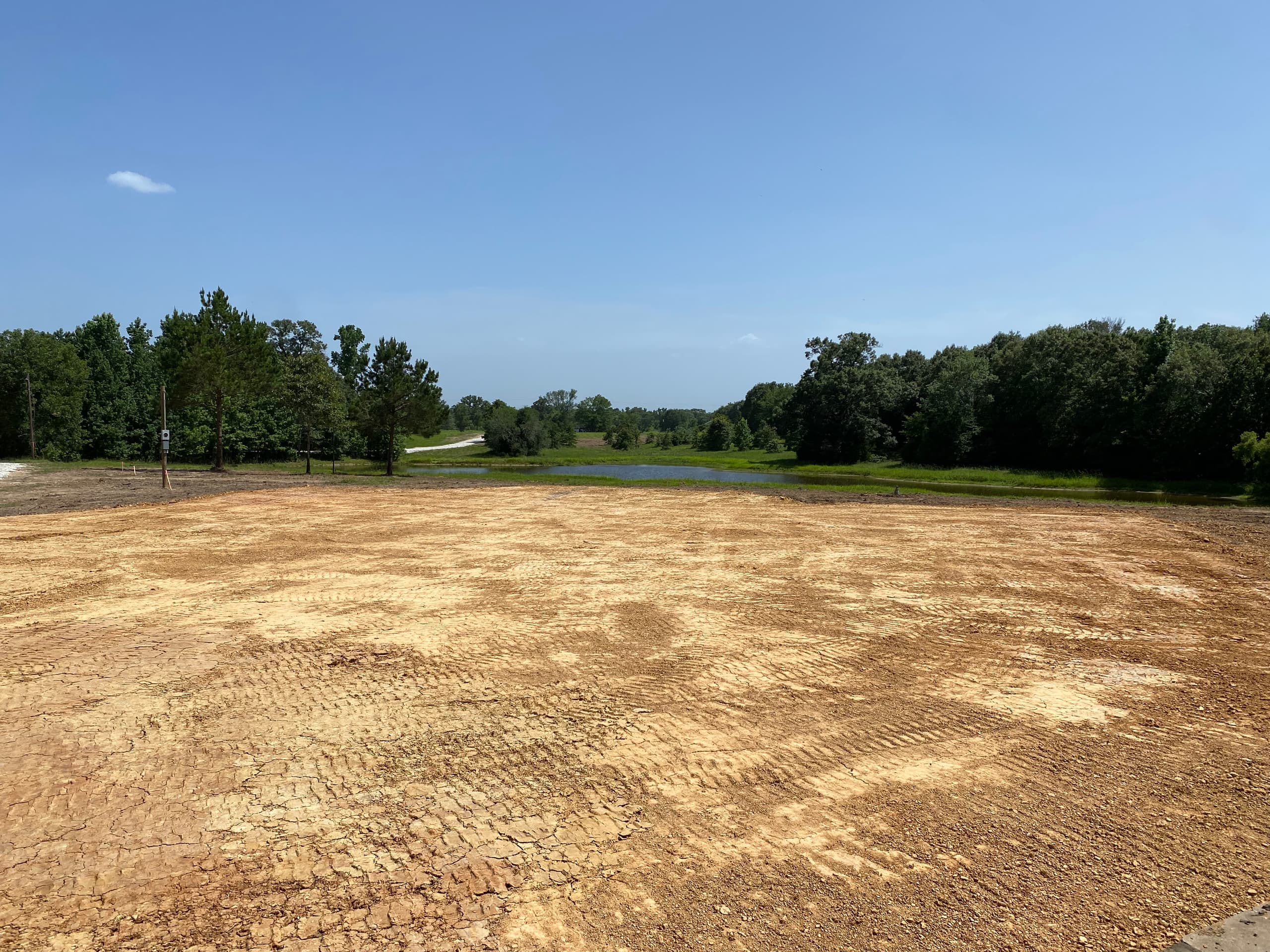 Regrading services in East Texas